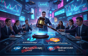 آیا آوه (Aave) قرار است توکن‌های برتر DeFi مثل Uniswap UNI، PancakeSwap CAKE و Balancer BAL را به عنوان وثیقه وام‌دهی حذف کند؟